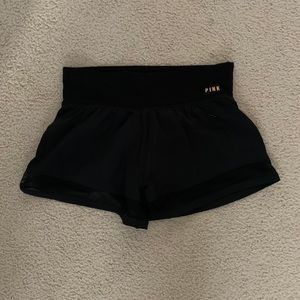 Brand New PINK Black Shorts
